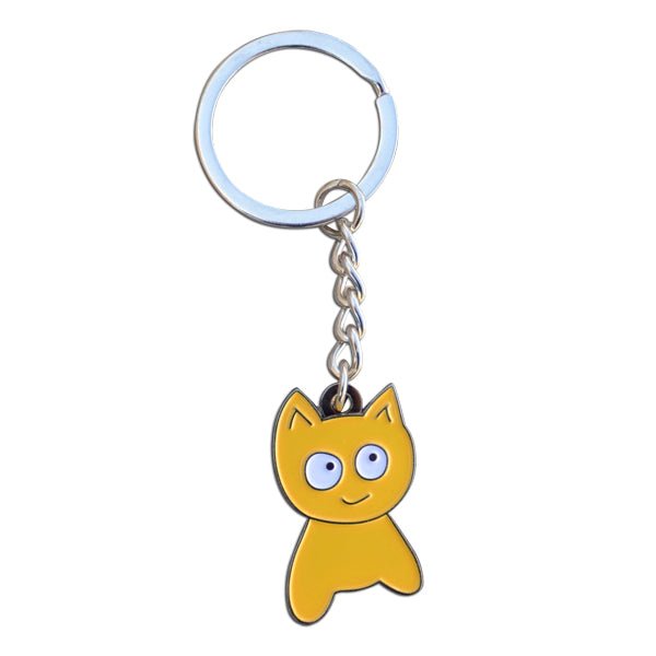 Cat Keychain - Meow Skateboards