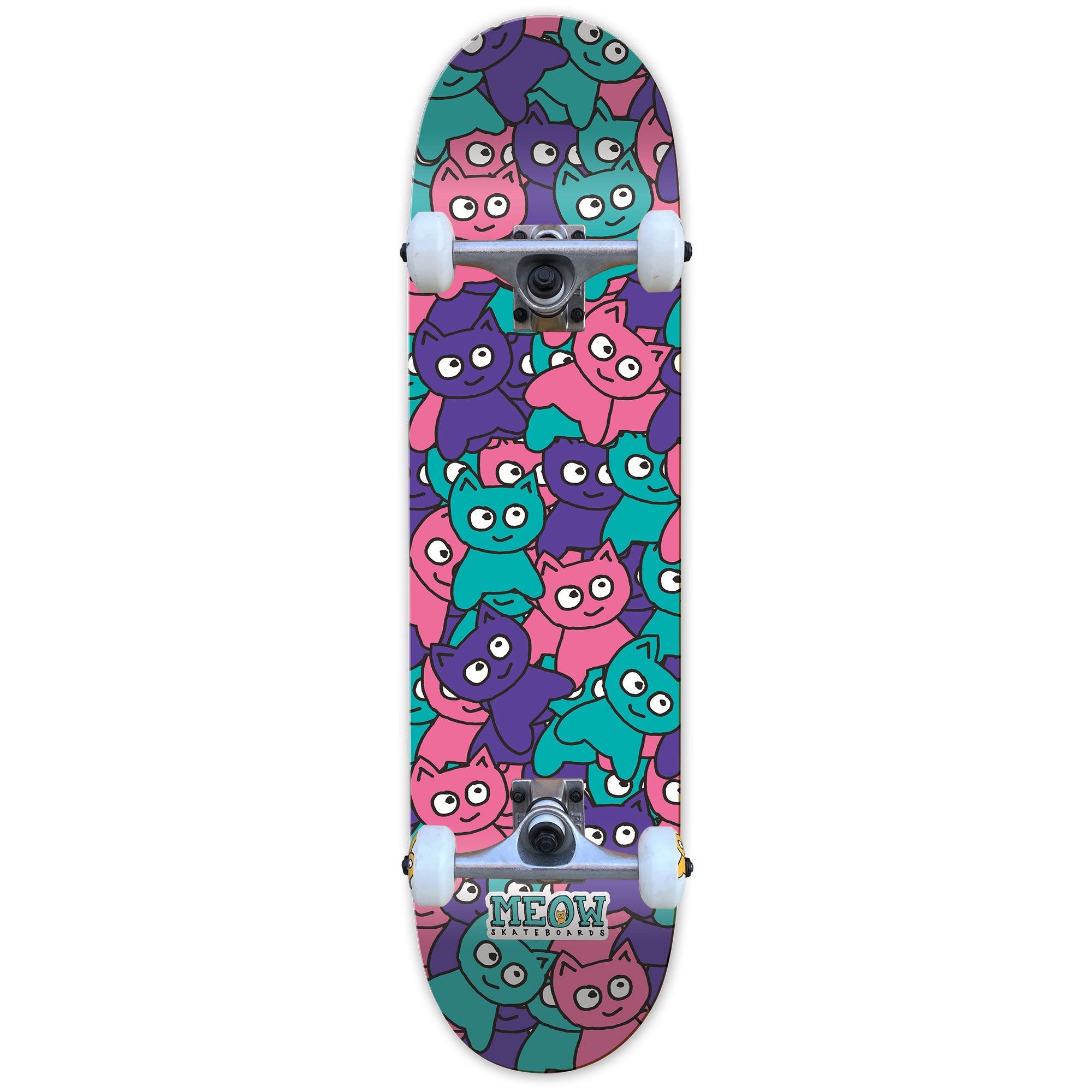 Sticker Pile [Classic] Complete - 7.75" - Meow Skateboards