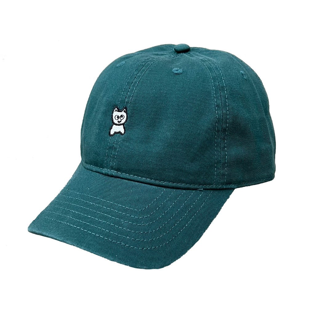 Meow Unstructured Hat [Sea Foam] - Meow Skateboards