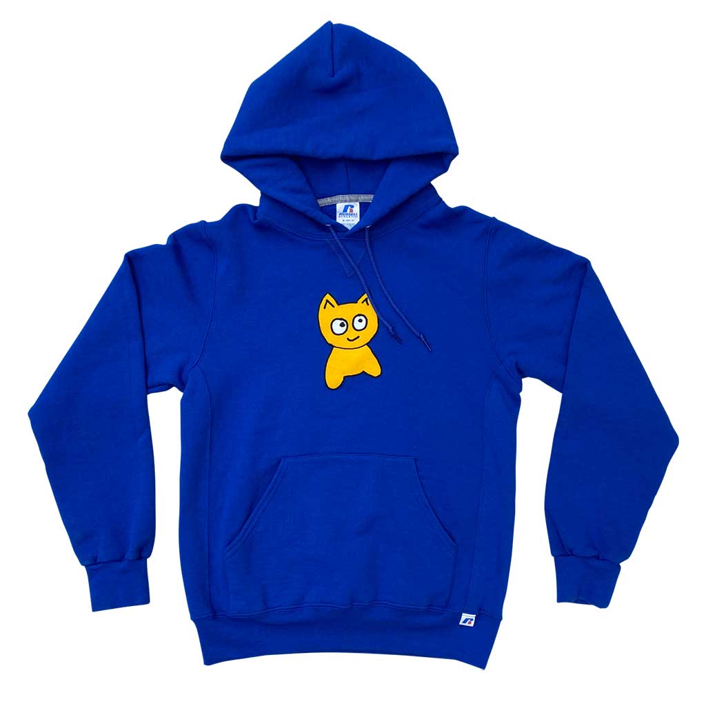 Meow x Russell Big Cat Hoodie [Royal]