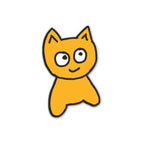 Big Cat Sticker - Meow Skateboards