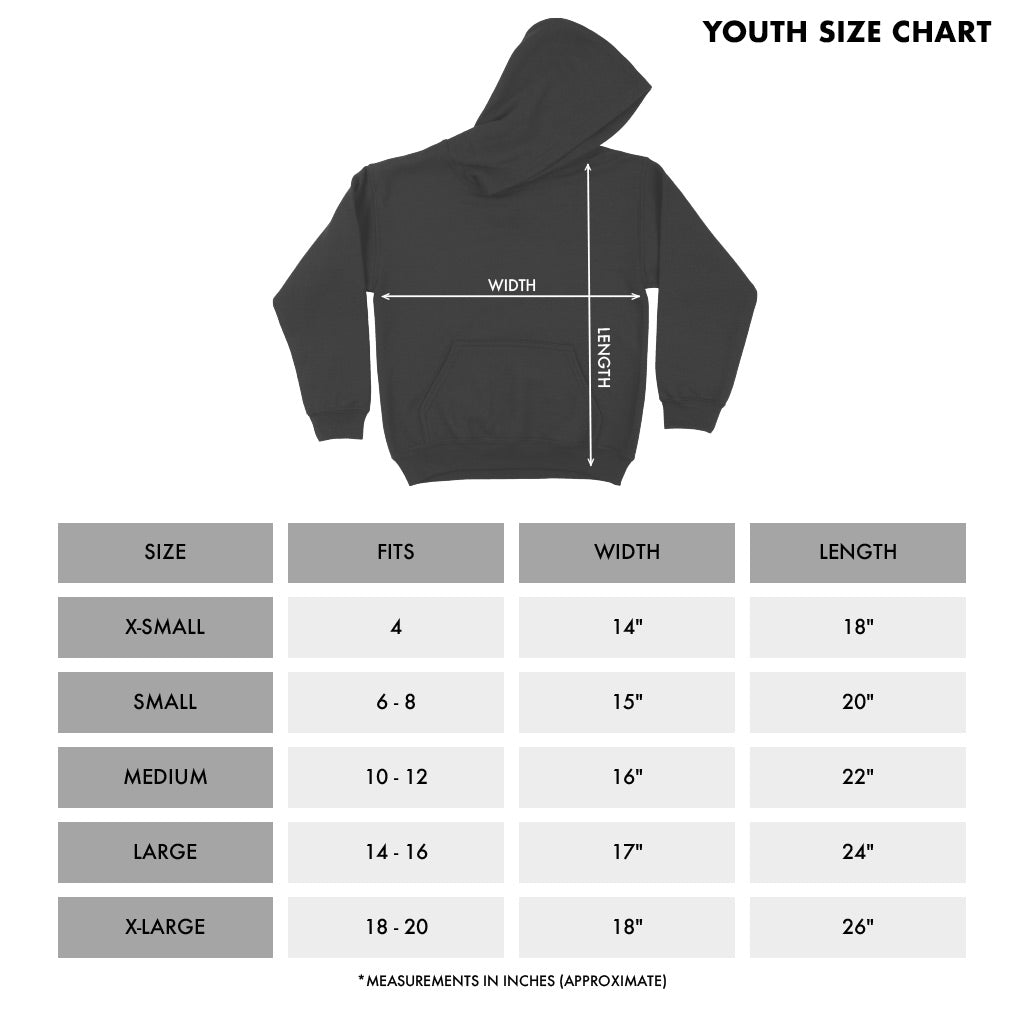 YOUTH | Big Cat Hoodie [Heather Royal]