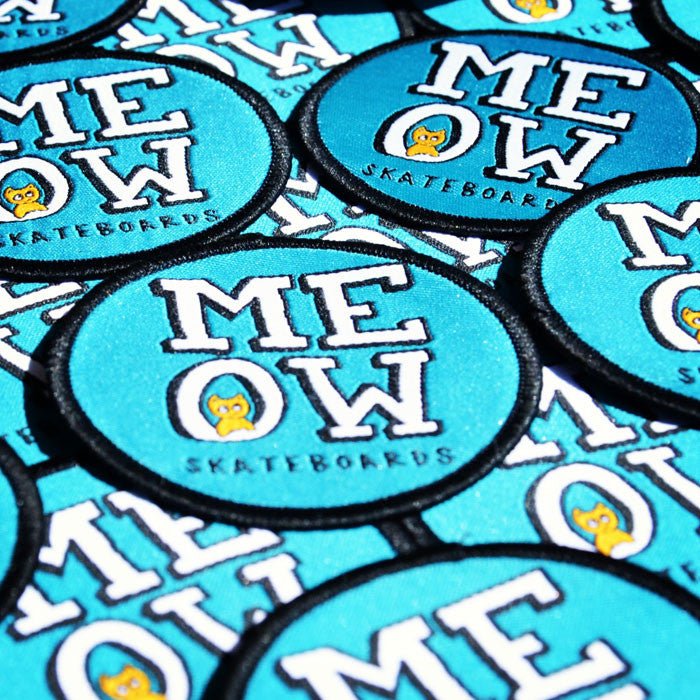 Stacked Patch - Meow Skateboards